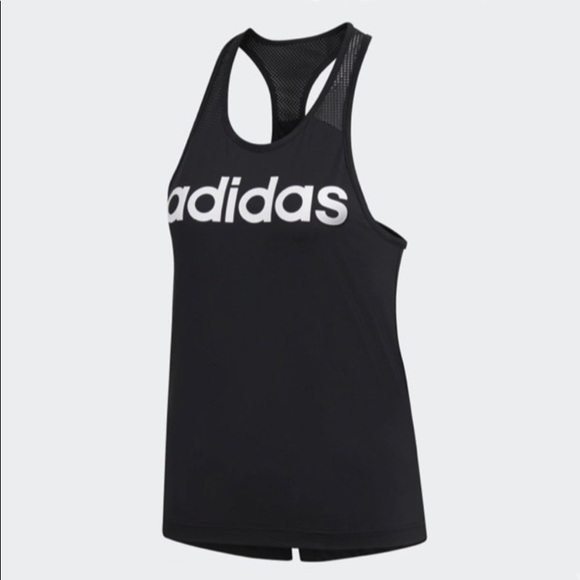 ADIDAS DESIGN 2 MOVE LOGO TANK TOP black size L ⭐️⭐️⭐️⭐️ - Picture 3 of 15